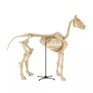 Home Accents Holiday 6 ft. Skeleton Horse 6342-86676 - The Home Depot | The Home Depot