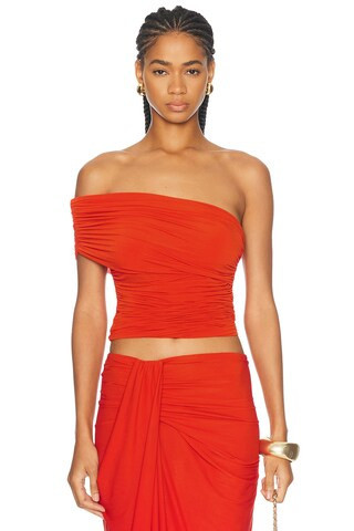 Ronny Kobo Ranada Top in Red | FWRD 