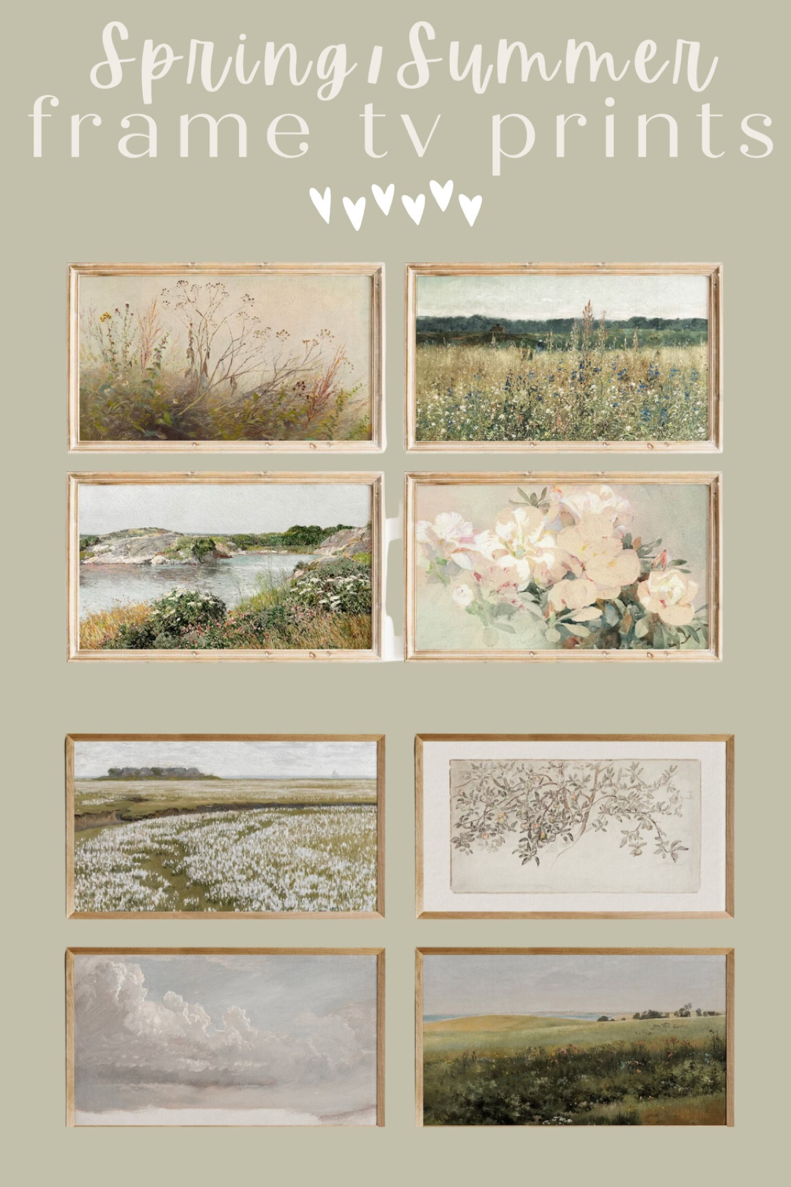 Digital downloads for frame tv - spring & summer edition. 

#LTKSeasonal #LTKhome