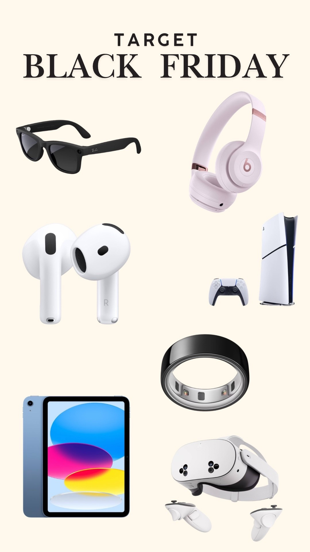 Black Friday electronics @target

#LTKGiftGuide #LTKHoliday #LTKCyberWeek