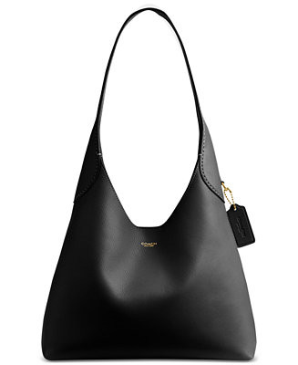COACH Brooklyn Small Leather Shoulder Bag 28 - Macy's | Macy's
