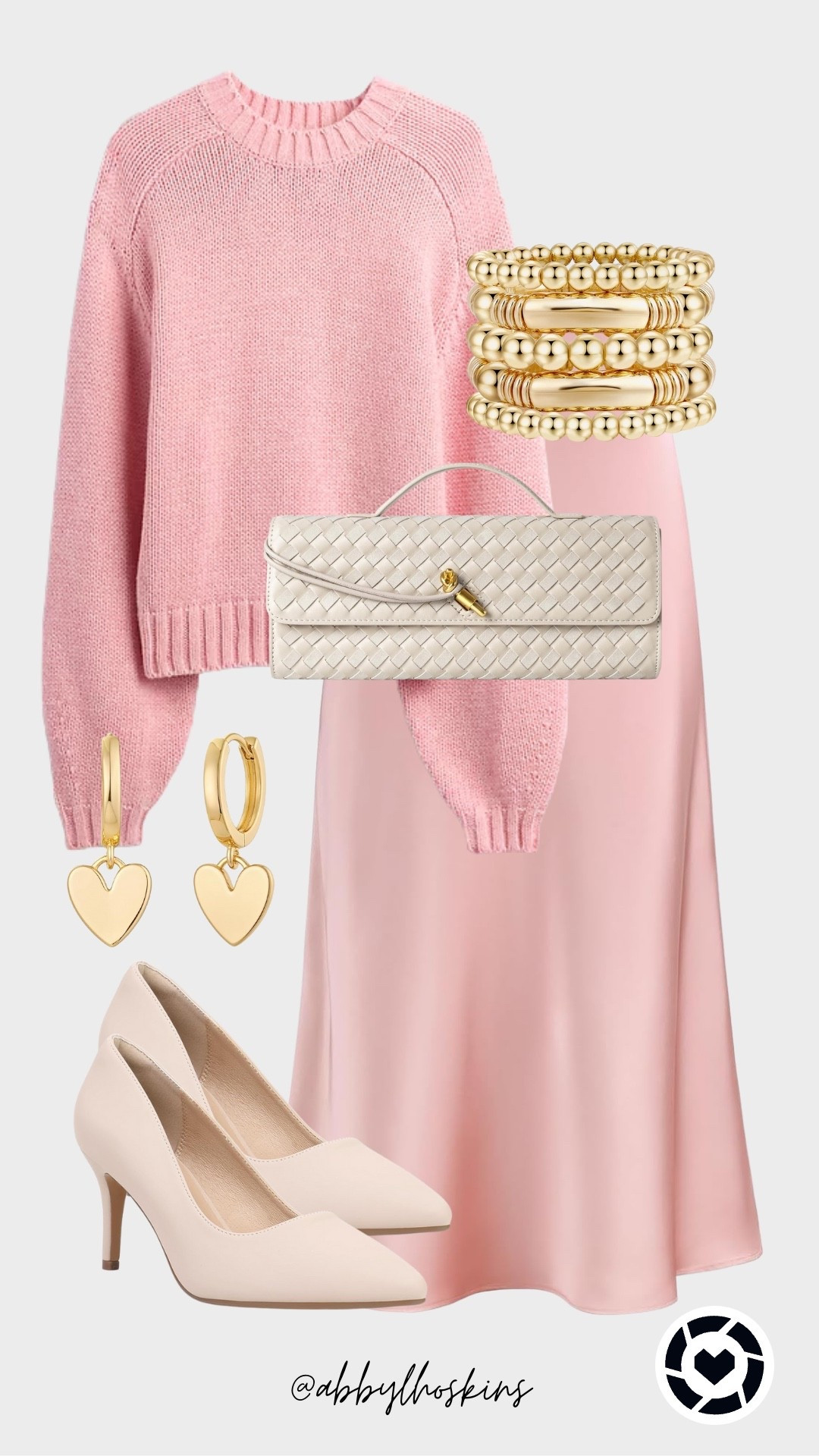 A good monochrome is perfect for a Valentine’s Day date night 💘

@amazon @gap #ltkwomen #valentinesday #satinskirt #pink #sweaters

#LTKootd