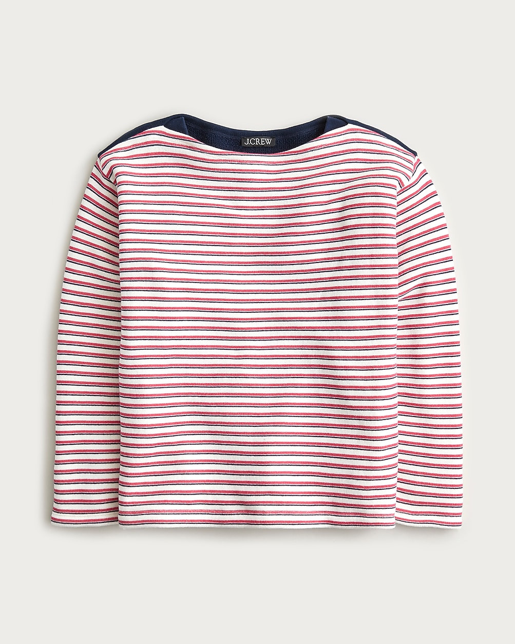 Heritage terry boatneck sweatshirt | J. Crew US