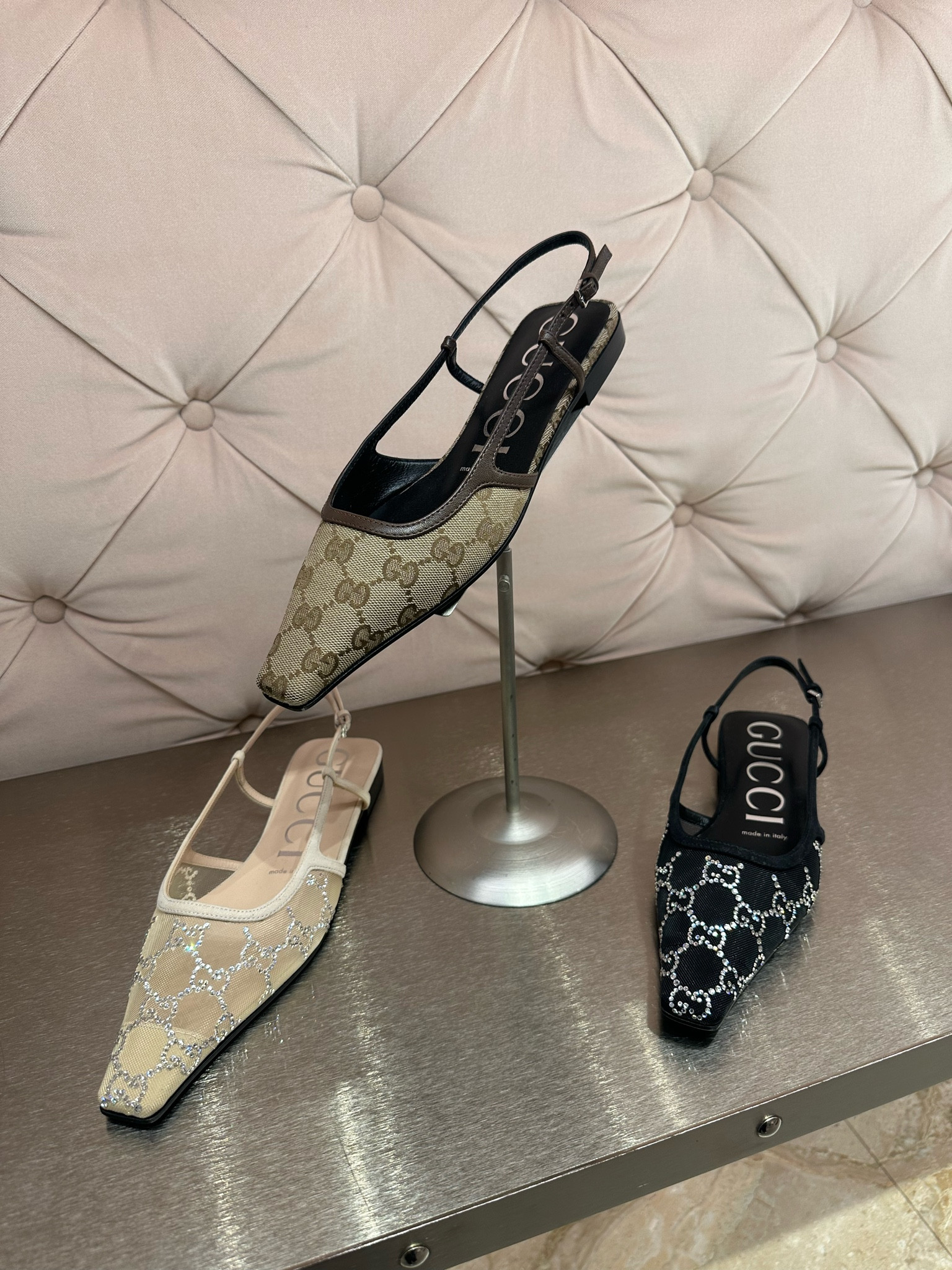 Spring Shoes Loading…#slingbacks #springshoes #shoes #guccislingback

#LTKshoecrush #LTKSpringSale #LTKover40