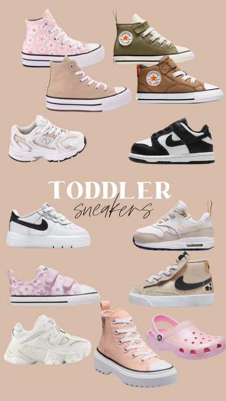 Cutest toddler shoes. Most are unisex boys and girls // Nike // new balance 9060 // dunks // toddler sneakers // converse 

#LTKbaby #LTKkids #LTKshoecrush