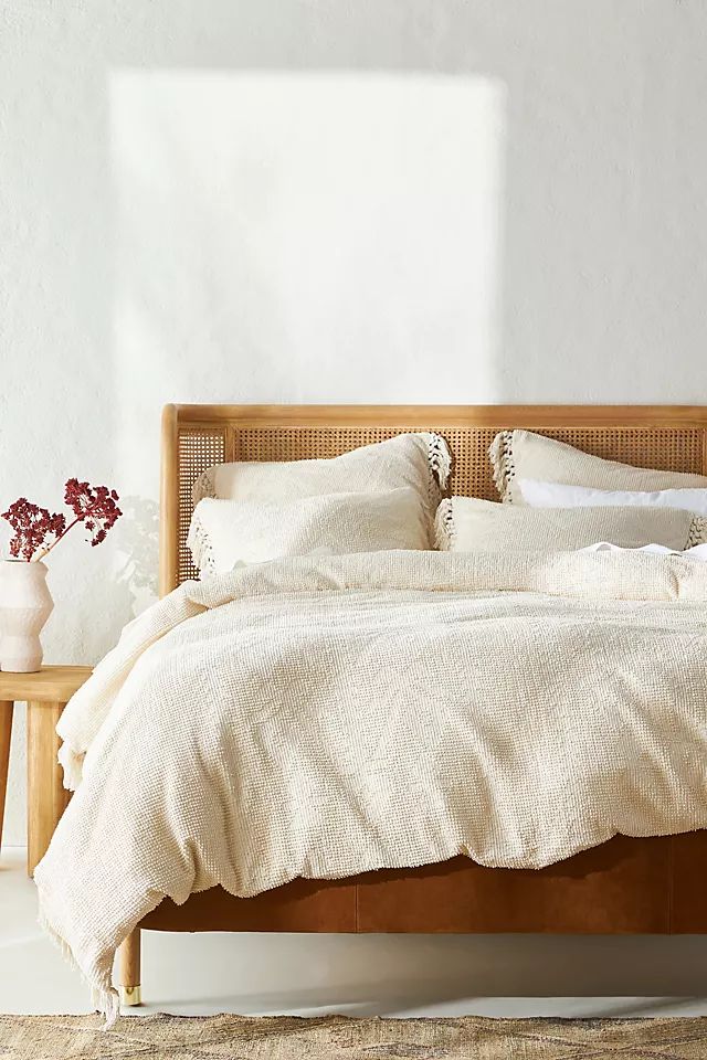 Woven Bronte Duvet Cover | Anthropologie (US)