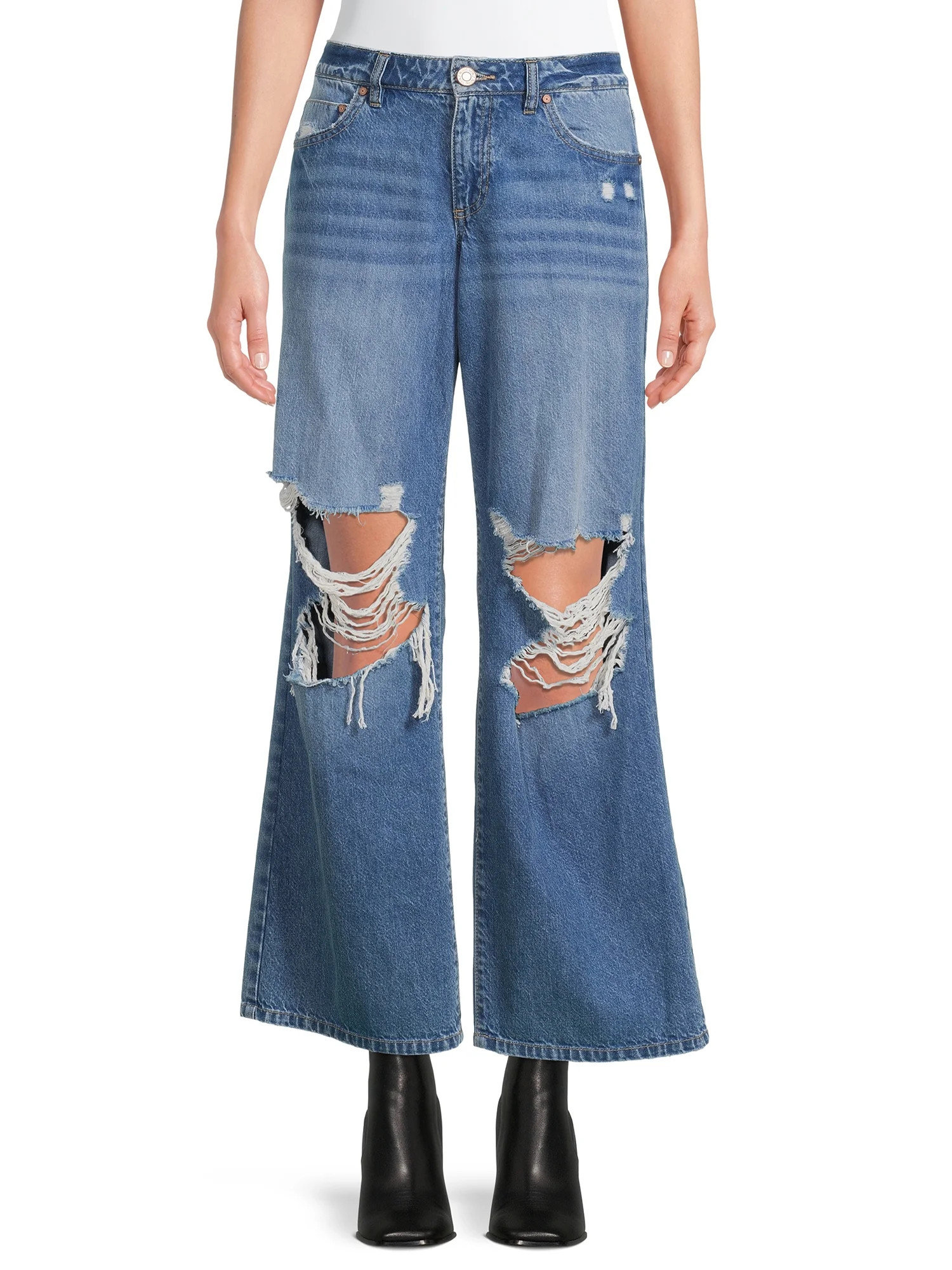 Indigo Rein Junior's Low Rise Flare Leg Jeans | Walmart (US)