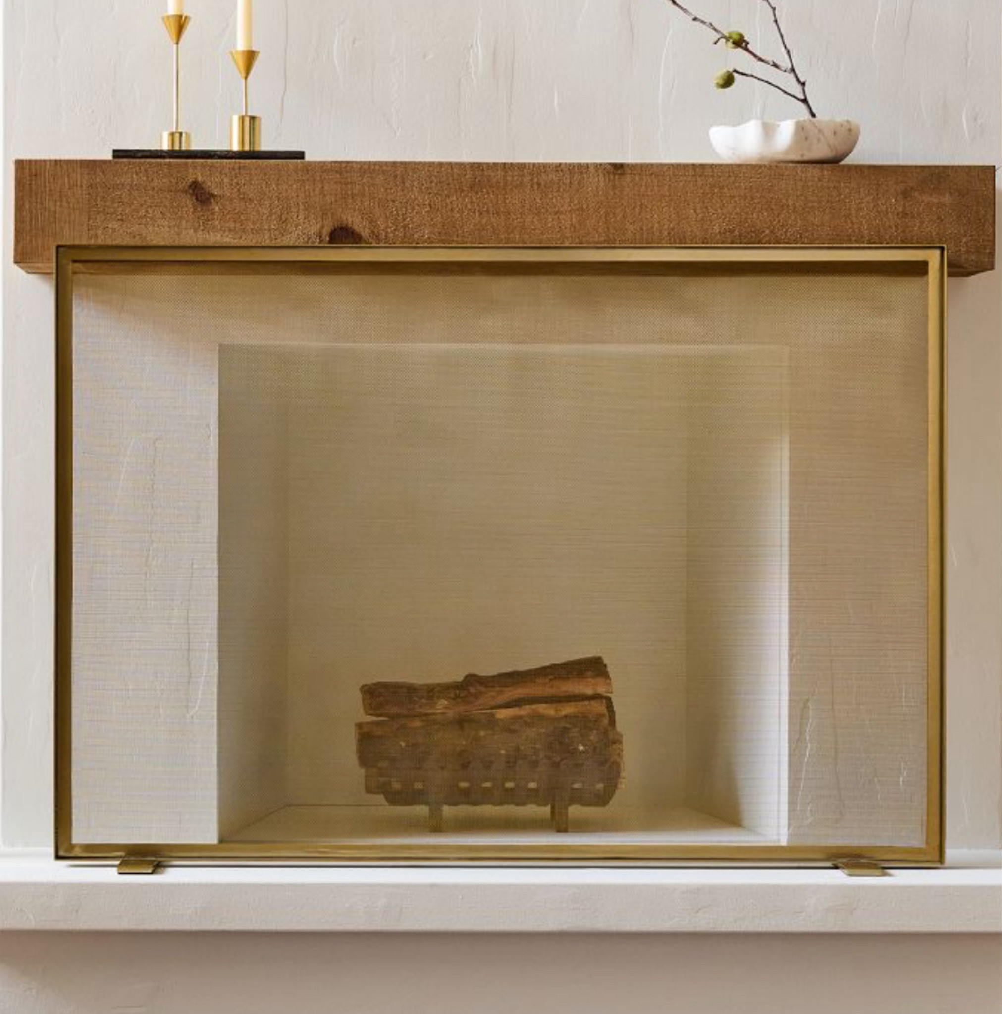 Best timeless and contemporary fireplace screen