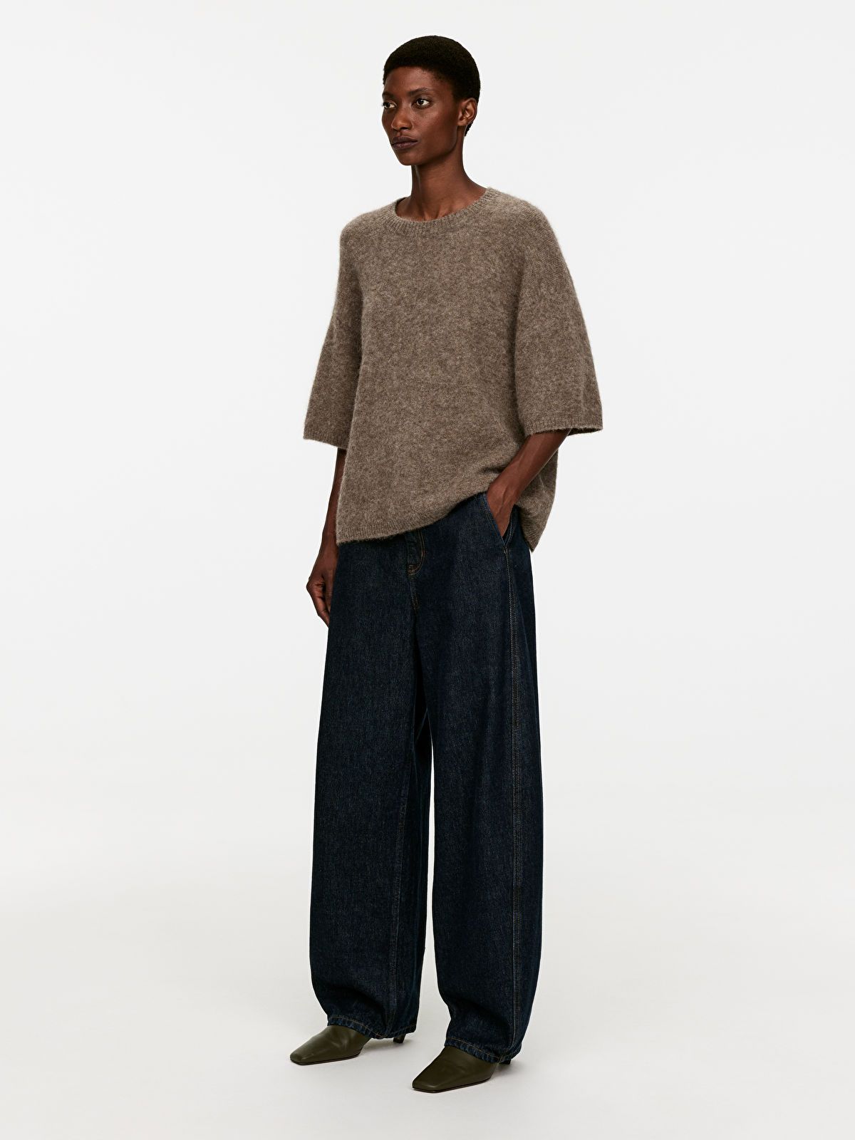 Alpaca-Wool Blend Jumper | ARKET (US&UK)