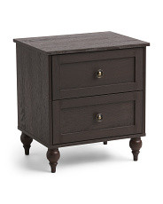 23in Wellington 2 Drawer Nightstand | Marshalls