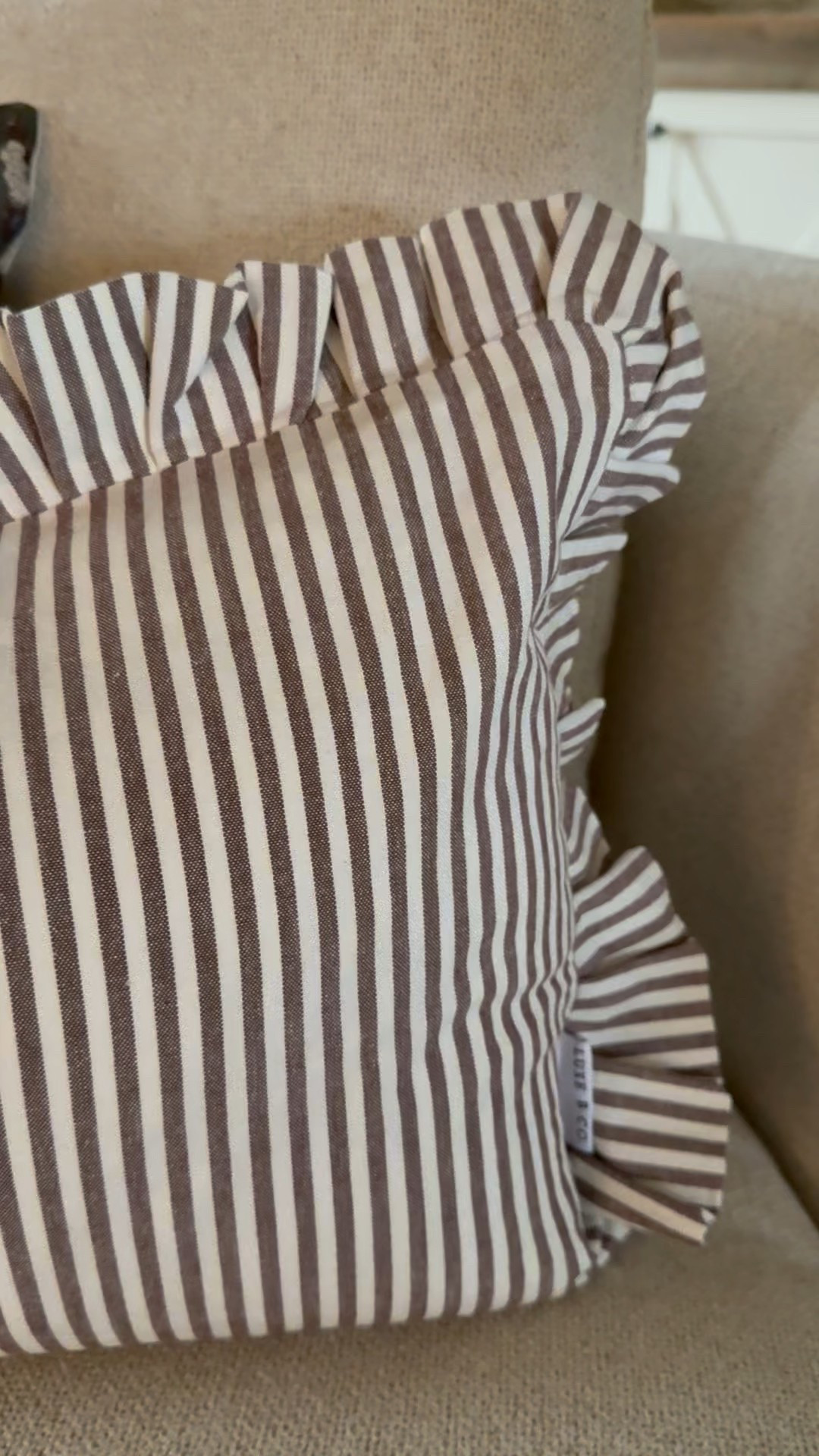 Trending in June, ruffled lumbar pillow

#LTKOver40 #LTKHome #LTKFindsUnder100