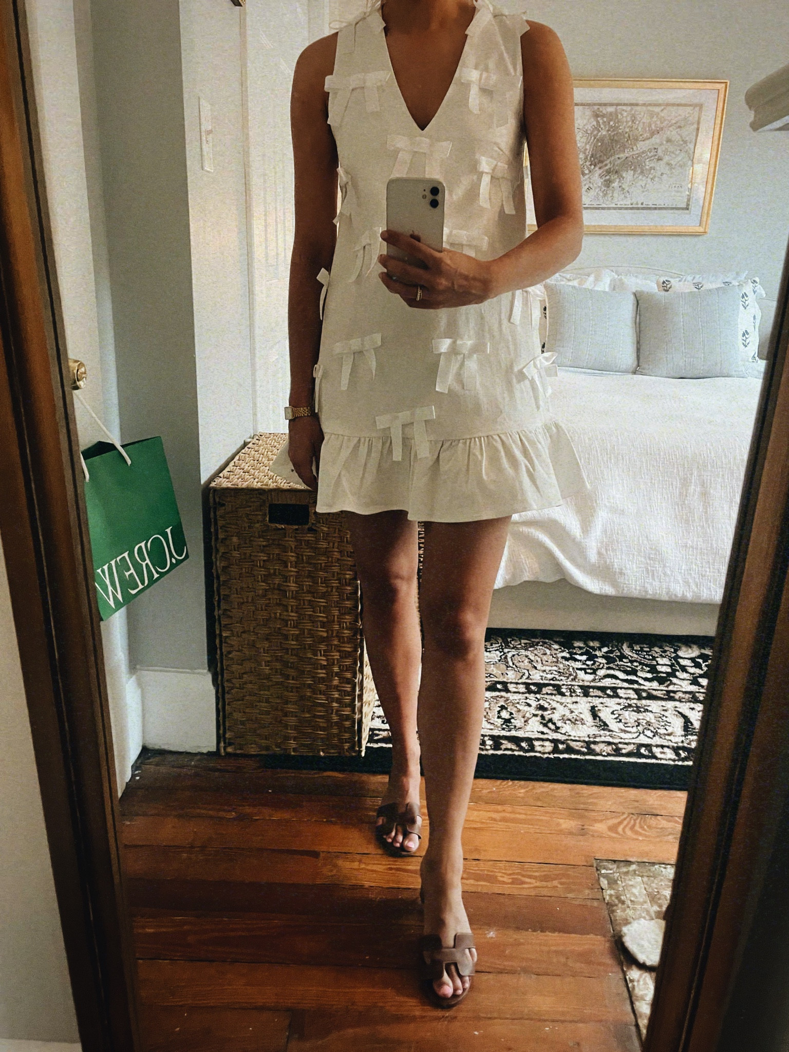 Bloom Bow Mini Dress curated on LTK