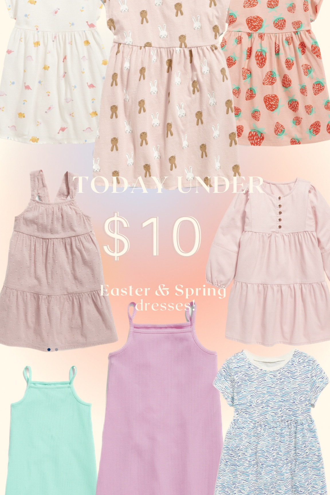 spring dresses under $10

#LTKunder50 #LTKkids #LTKSeasonal