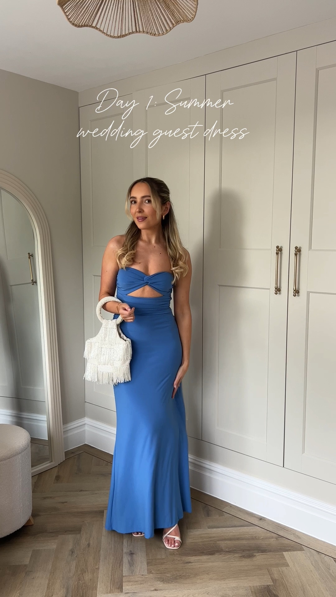The perfect summer wedding guest dress of holiday evening outfit! This Zara dress is the perfect powder blue colour, I am obsessed! True to size x

#LTKuk #LTKsummer #LTKstyletip