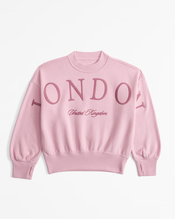 destination crew sweatshirt | Abercrombie & Fitch (US)