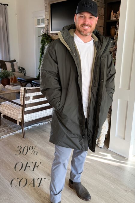 Abercrombie 30% off! Scott is wearing an XL in this coat, but we’re exchanging for a large // 

#LTKstyletip #LTKsalealert #LTKmens