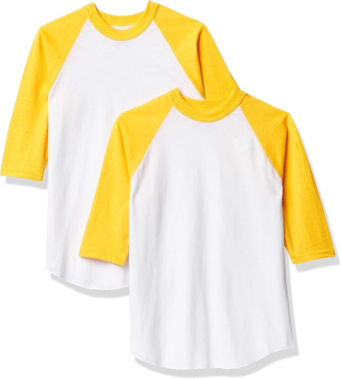 Soffe Boys' Baseball Jersey T-Shirt | Amazon (US)