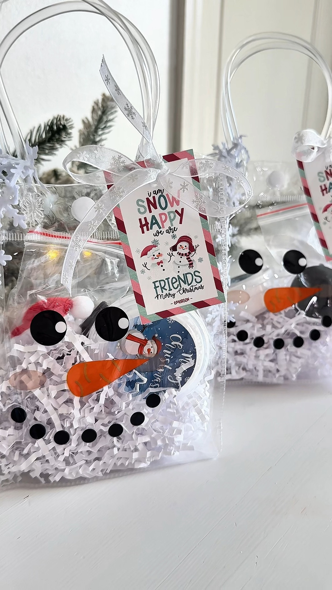 Kids snowman favor bags for Christmas party or holiday class favors. Cute Christmas sensory play 

#LTKGiftGuide #LTKHoliday #LTKKids

#LTKKids #LTKHoliday #LTKGiftGuide