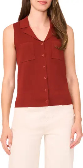 Halogen® Lapel Collar Sweater Vest | Nordstrom | Nordstrom