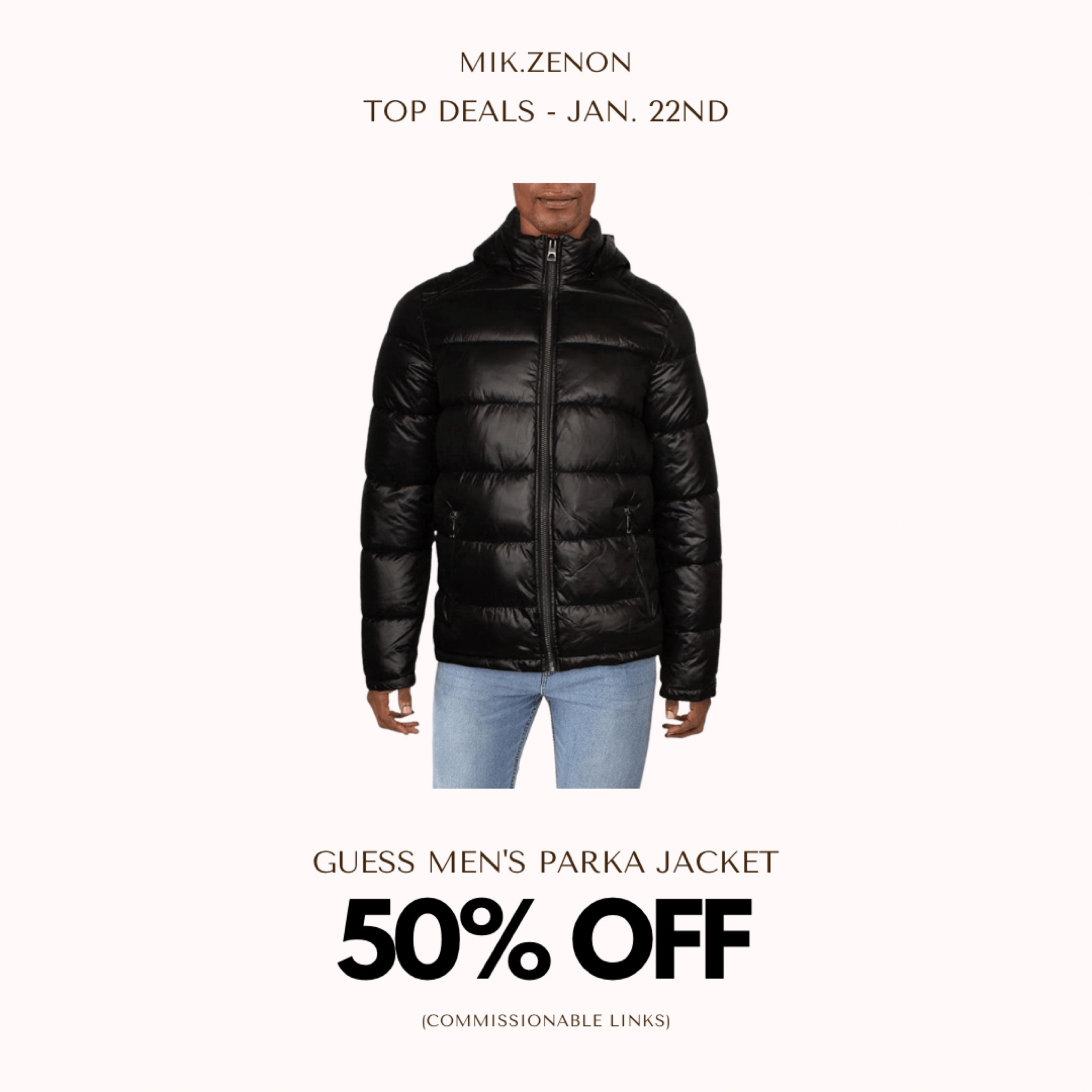 Sale Alert! This GUESS Parka Jacket is made of faux fur and comes highly rated on Amazon with nearly 2000 reviews. Apply the coupon on the listing and get it for 58% off!

#LTKunder50 #LTKsalealert #LTKmens