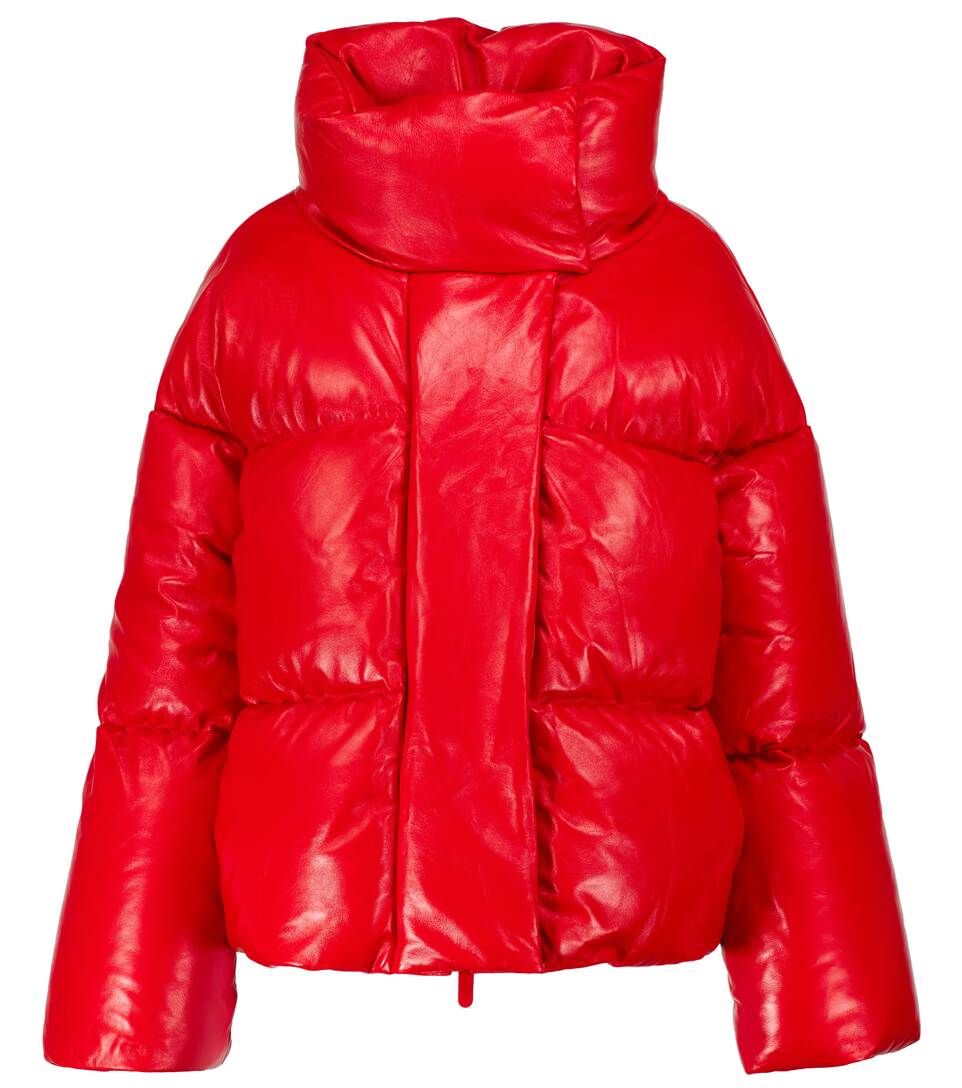 Raphael leather puffer jacket | Mytheresa (INTL)