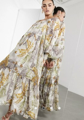 ASOS Edition Oversized Maxi Floral Dress 6  | eBay | eBay UK