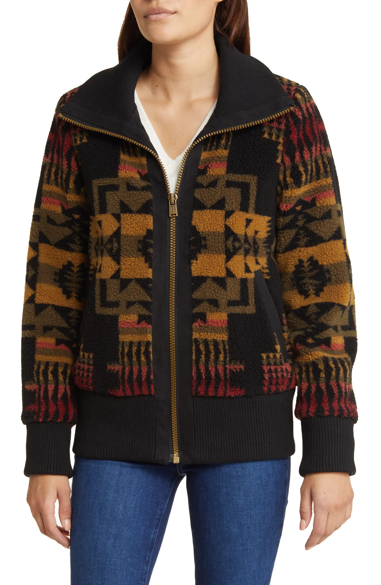 Foxglove Range Fleece Bomber Jacket | Nordstrom