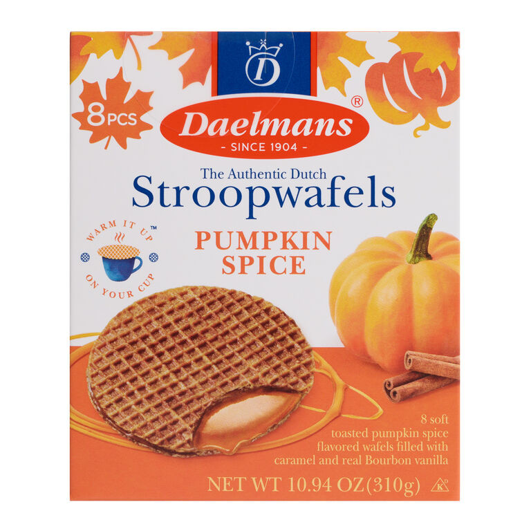 Daelmans Pumpkin Spice Stroopwafels Harvest Box 8 Count | World Market