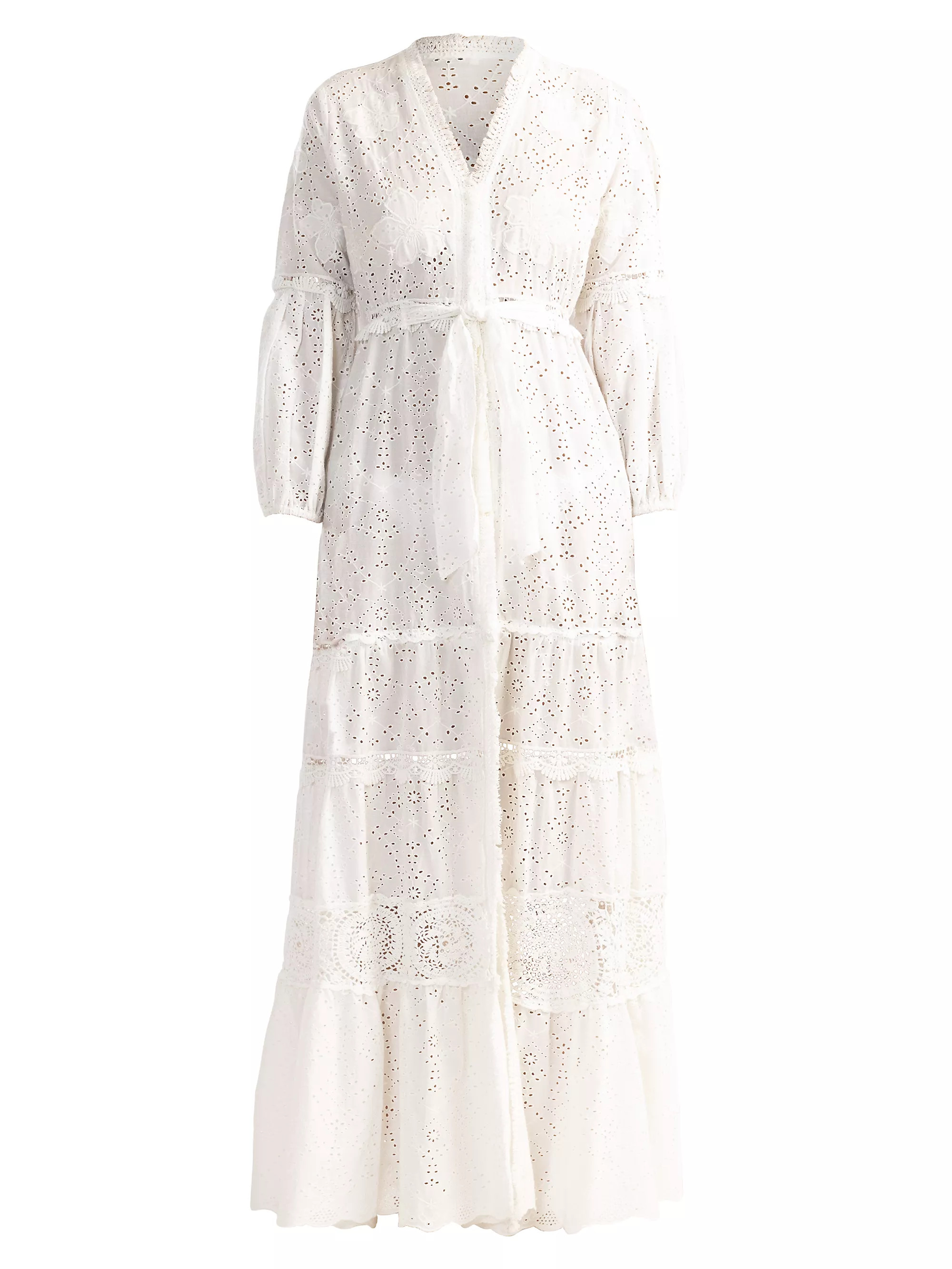 Santorini Eyelet Tiered Maxi Dress | Saks Fifth Avenue