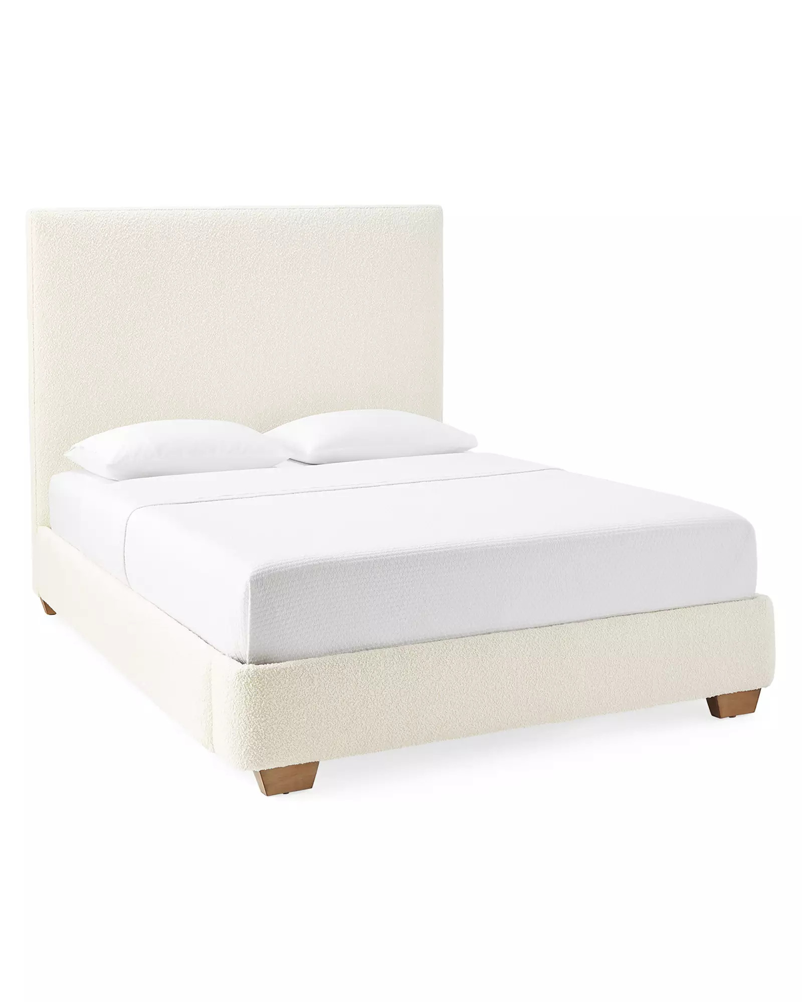 Tall Octavia Bed in Bouclé | Serena and Lily
