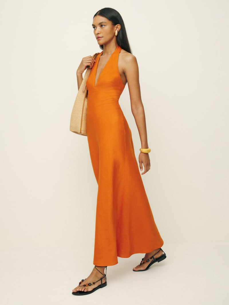 Delilah Linen Dress | Reformation (Global)