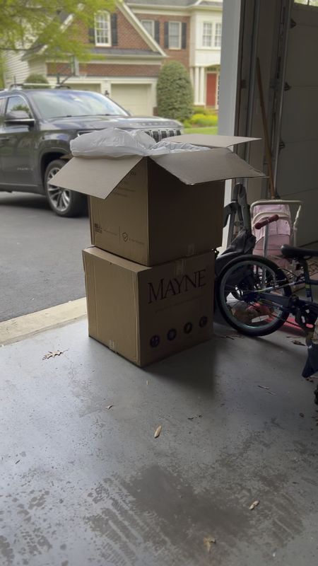 Planters arrived. Boxwoods will be
Going in these. Placed around our back patio sitting area to help make clear distinction of space. Also starting a bouquet garden where the boxwoods were.  Matching our furniture in color. Would you have contrasted or matched?  Gift ideas for Mother’s Day! 

#LTKhome #LTKVideo #LTKSeasonal