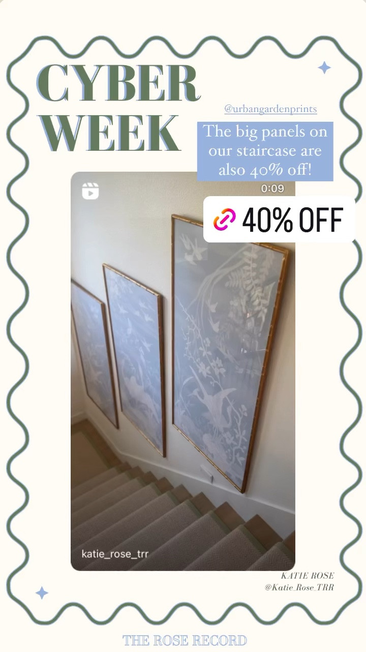 Urban garden prints sale. Chinoiserie prints  

#LTKCyberWeek #LTKhome #LTKGiftGuide