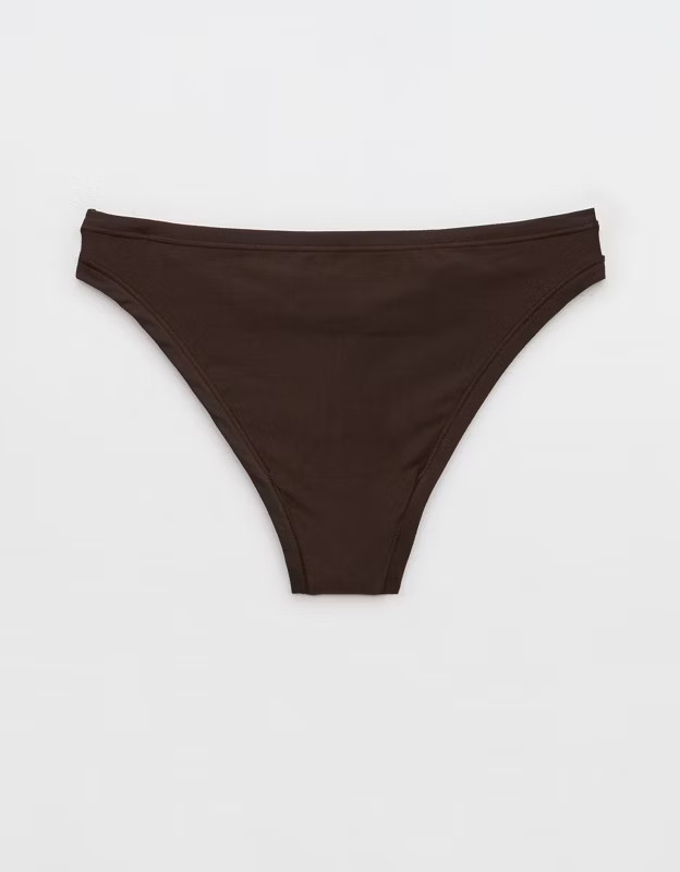 SMOOTHEZ Everyday High Cut Thong Underwear | Aerie