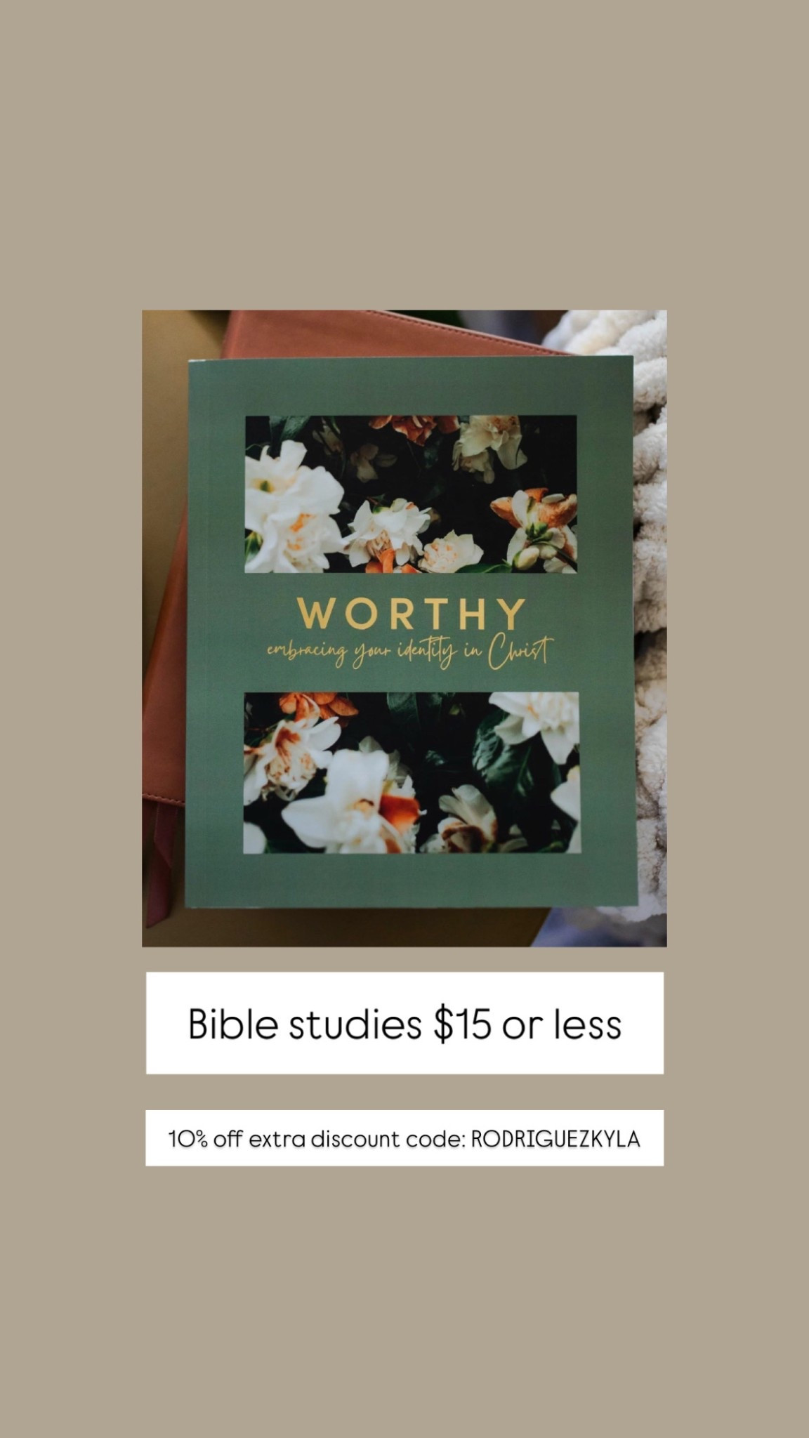 $15 and under Bible study sale! Use RODRIGUEZKYLA at checkout for an extra 10% off your order 🖤

#LTKSaleAlert #LTKHome #LTKFamily