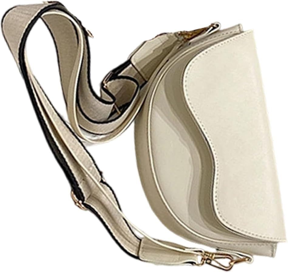 Women Trendy Small Clutches Purse Leather Saddle Shoulder Bag Underarm Bag Top Handle Satchel Han... | Amazon (US)