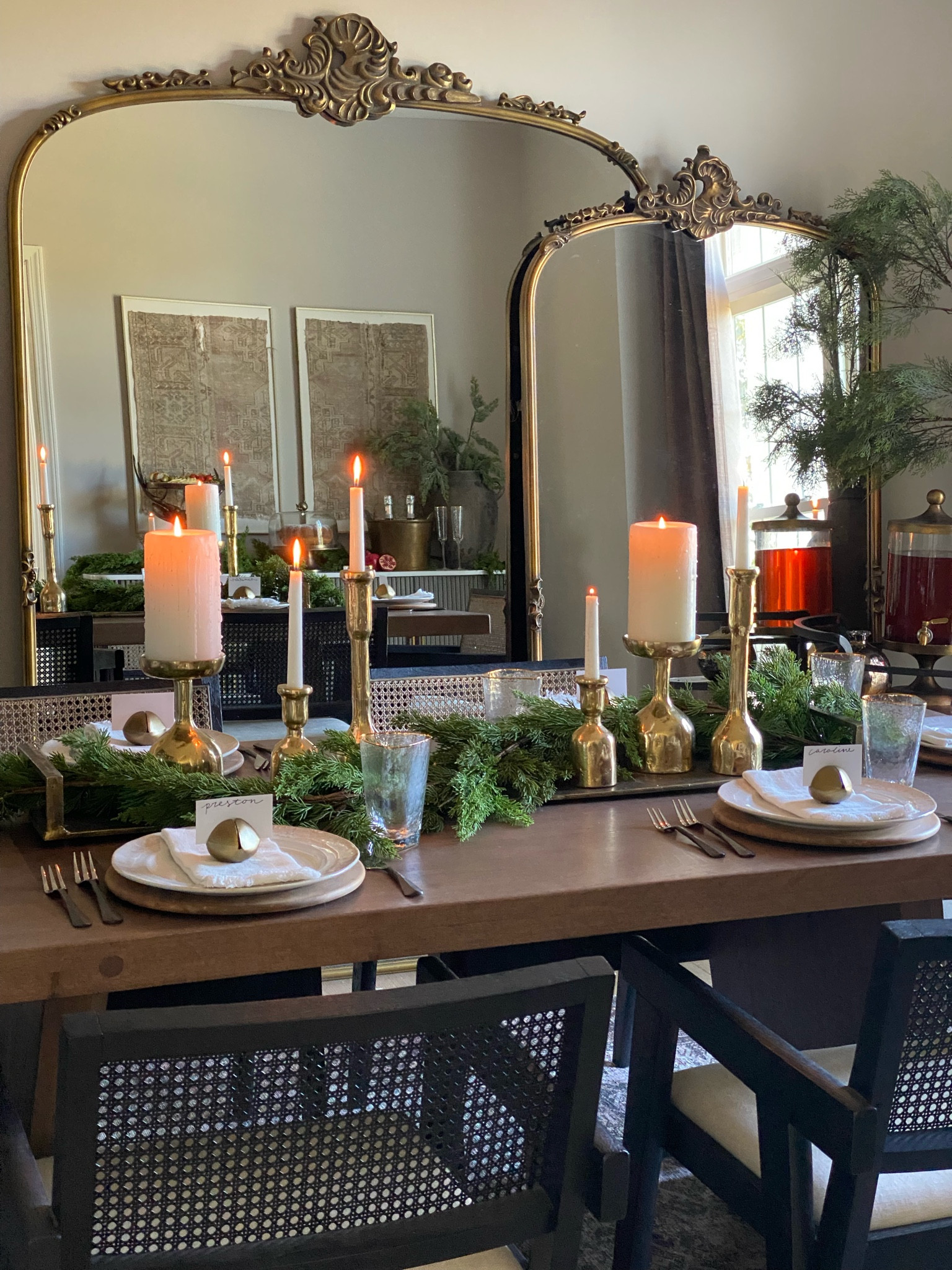 Dining room look with Arhaus

#LTKSeasonal #LTKHoliday