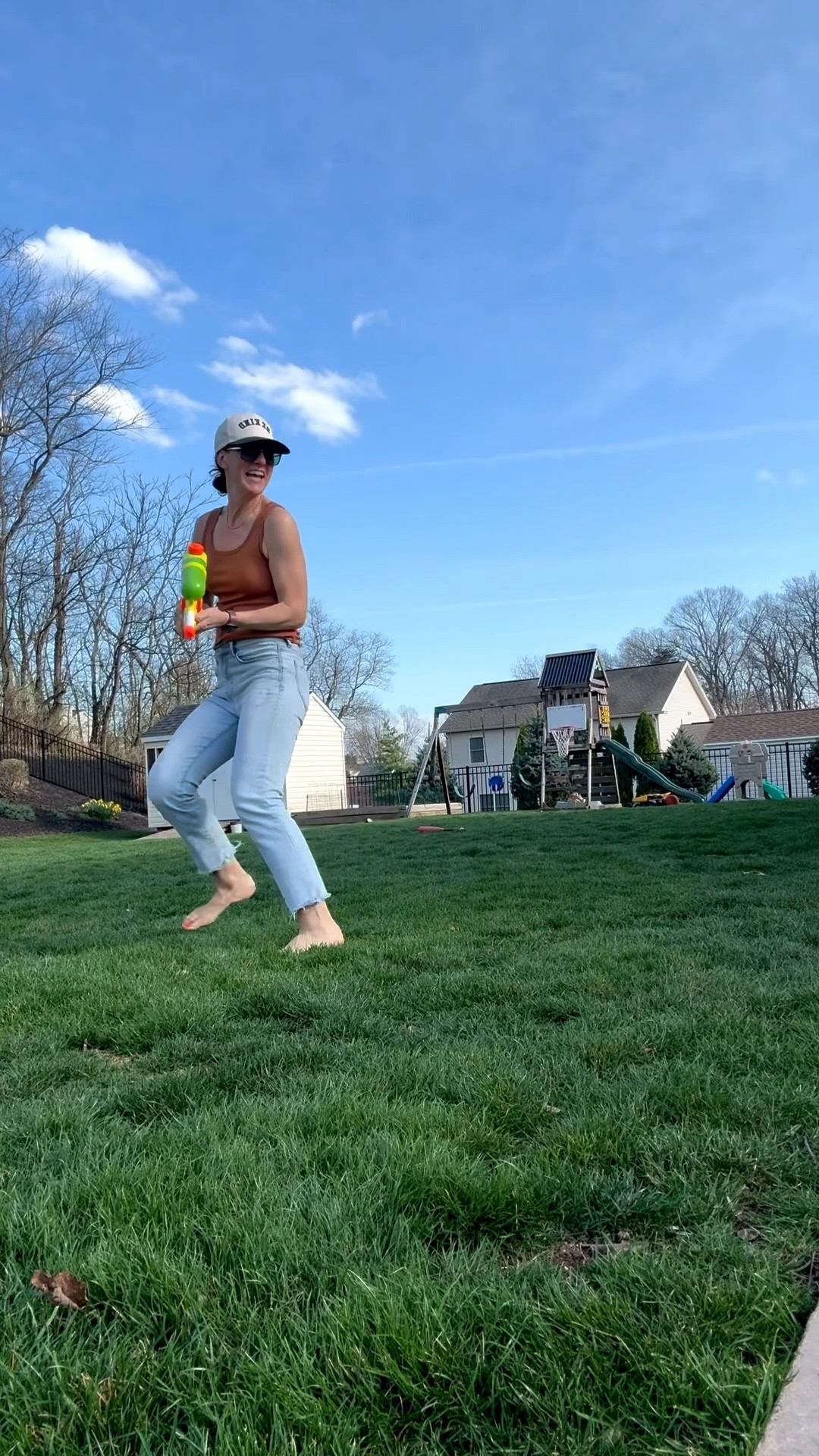 A little water gun fun to kickoff the nice weather this Spring Break! But seriously - we had too much fun! Hoping everyone has a beautiful Easter holiday with their families 🤍🎉 🐣 🧺 💦 

#LTKHome #LTKKids #LTKdayinmylife