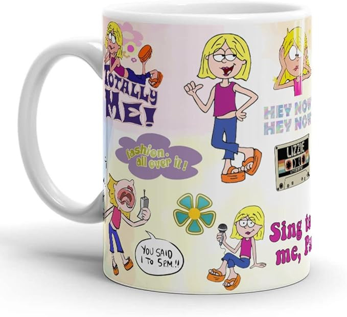 Coffee Mugs Lizzie Cups Mcguire Tea Birthday Travel Ceramic Coffee Mug 11 Oz Gifts For Family Fri... | Amazon (US)