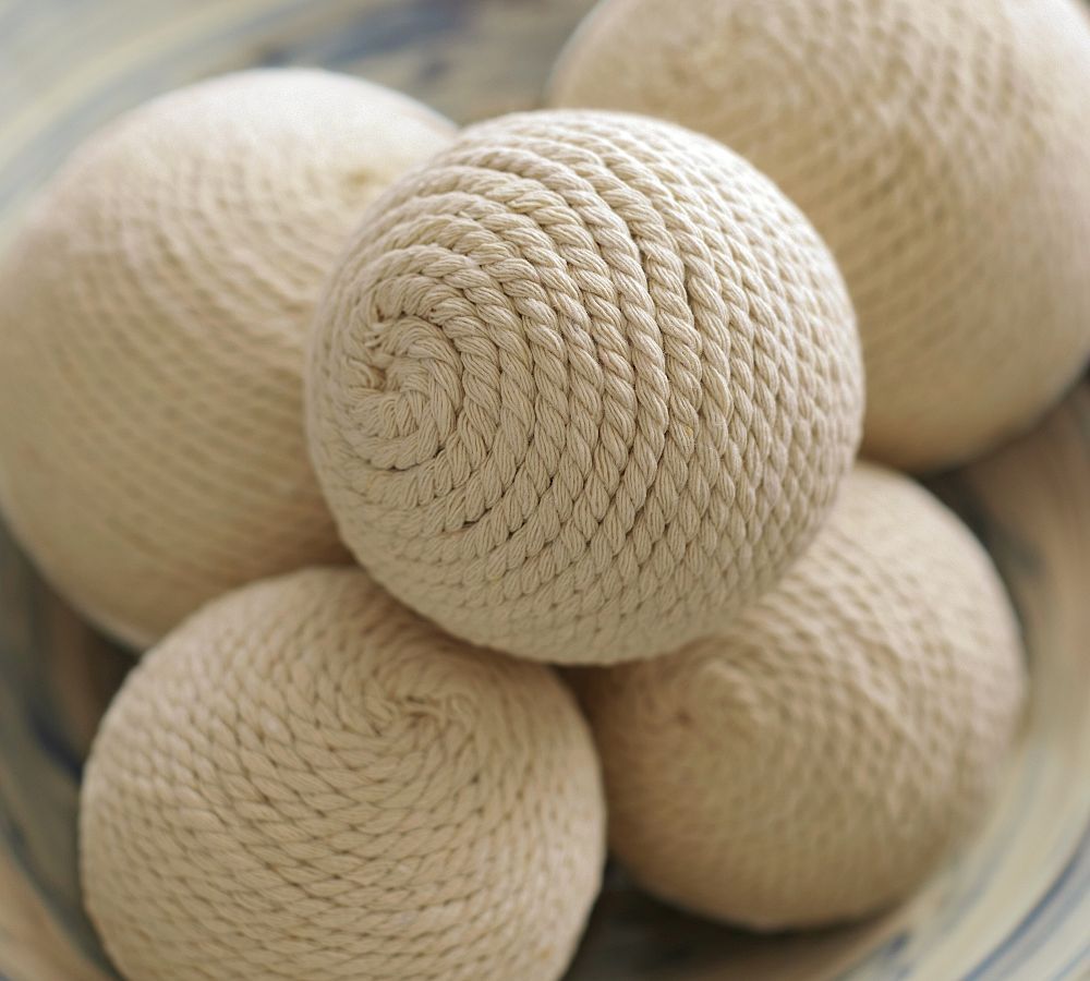 Rope Decorative Spheres | Pottery Barn (US)