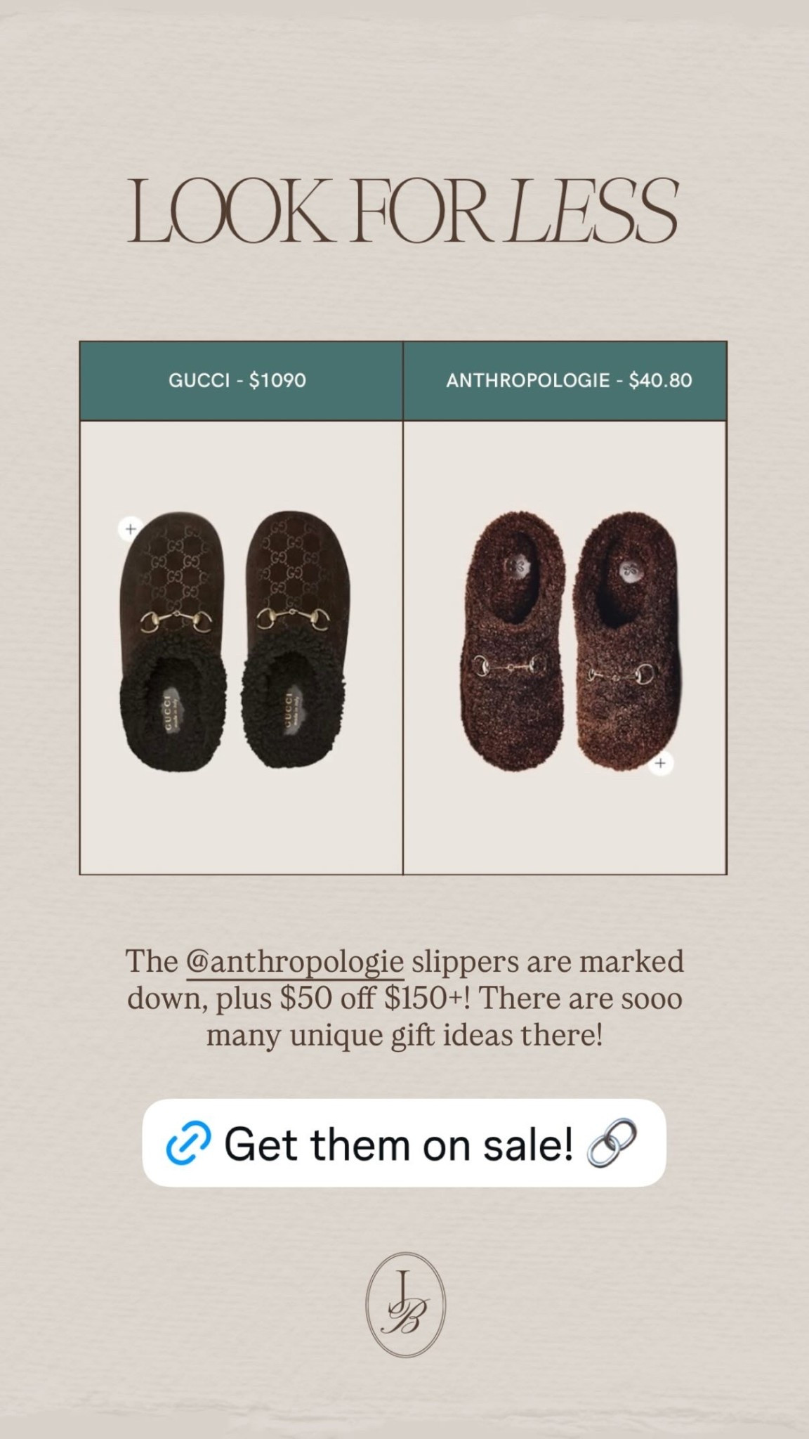 The @anthropologie slippers are marked down, plus $50 off $150+! There are sooo many unique gift ideas there!




#LTKGiftGuide #LTKHoliday #LTKSaleAlert