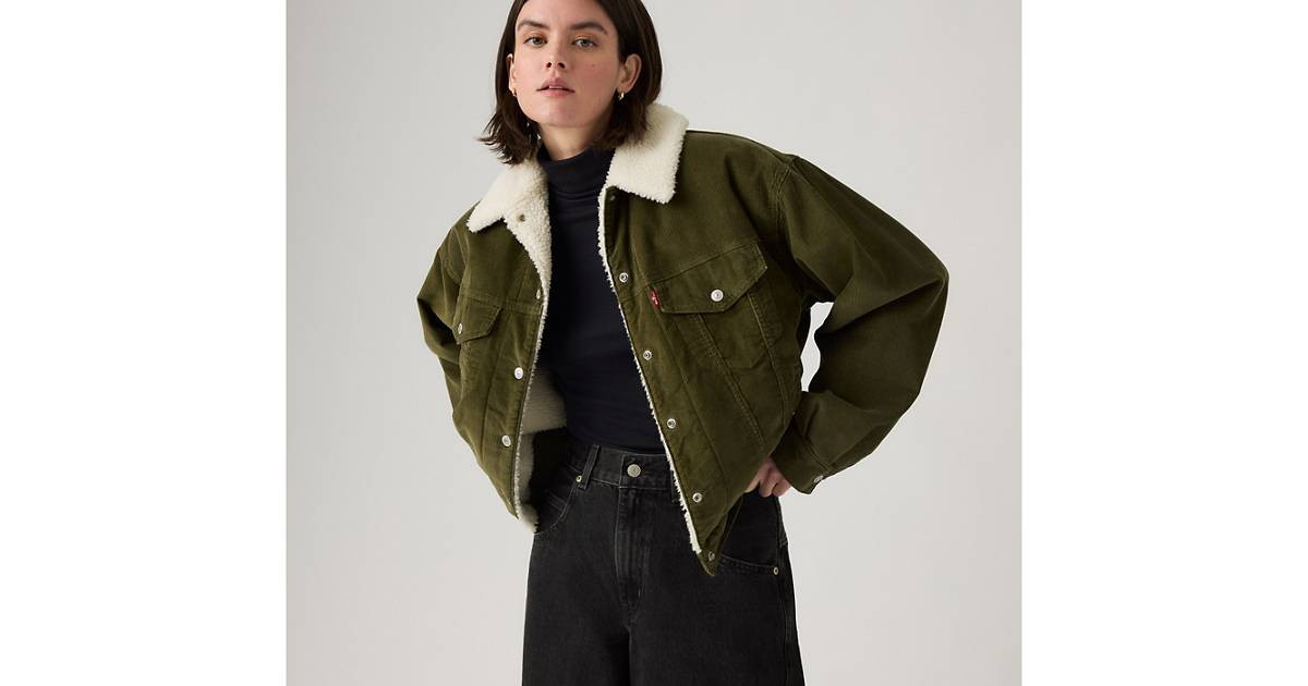90s Sherpa Trucker Jacket | Levi's US