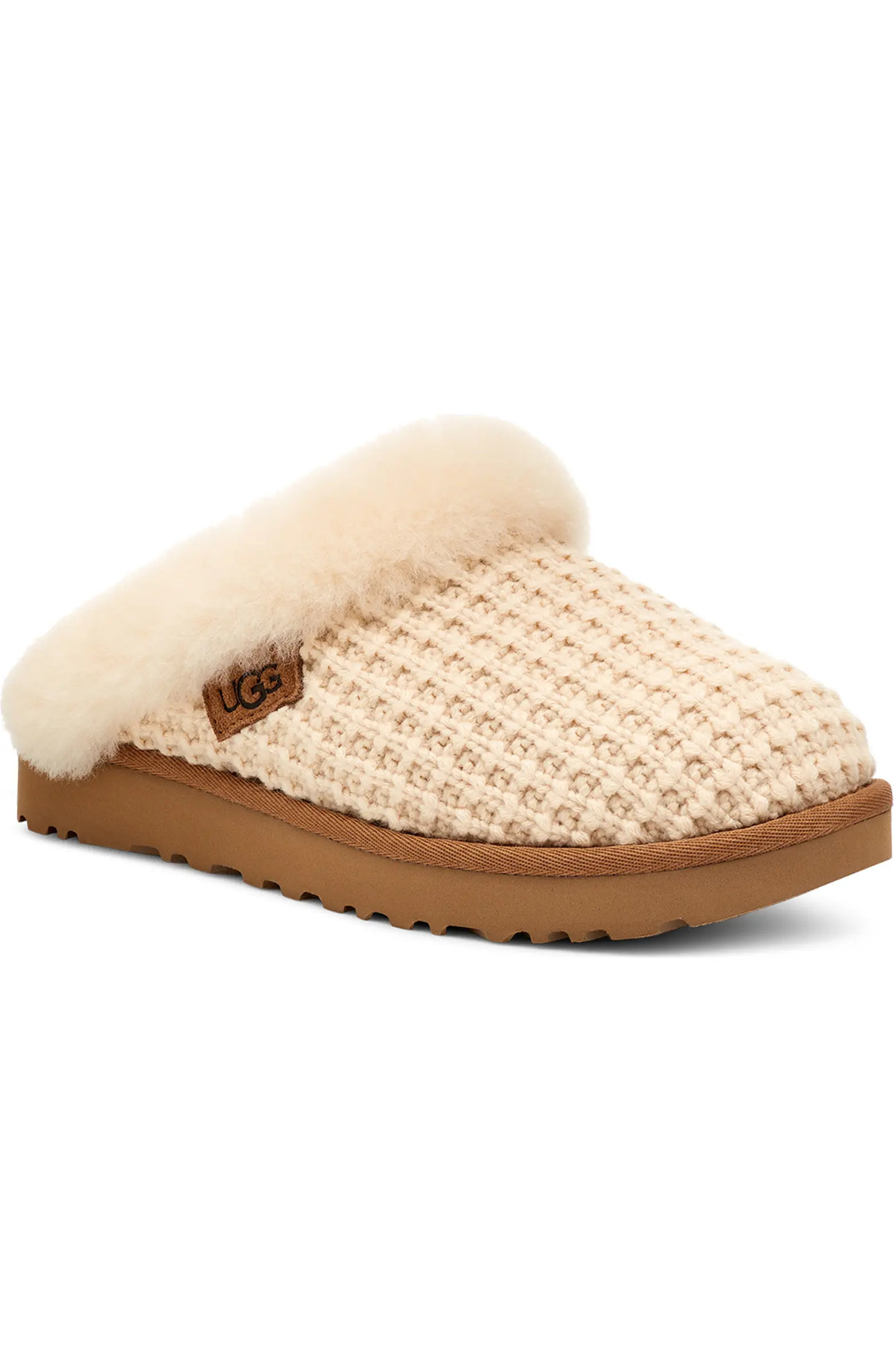 UGG® Clugette Knit Scuff Slipper (Women) | Nordstromrack | Nordstrom Rack