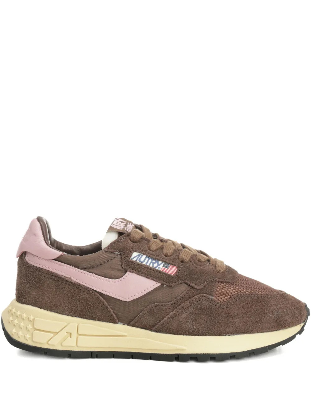Autry Reelwind Sneakers | Brown | FARFETCH | Farfetch Global