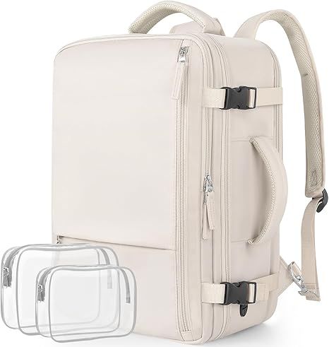 Travel Backpack for Women, Carry On Backpack Airline Approved Personal Item, Waterproof Backpack,... | Amazon (US)