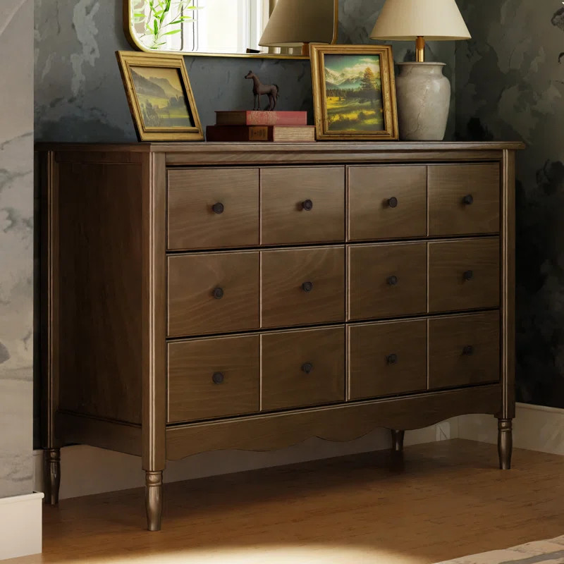 Liberty 6 Drawer 18.4" W Double Dresser | Wayfair North America