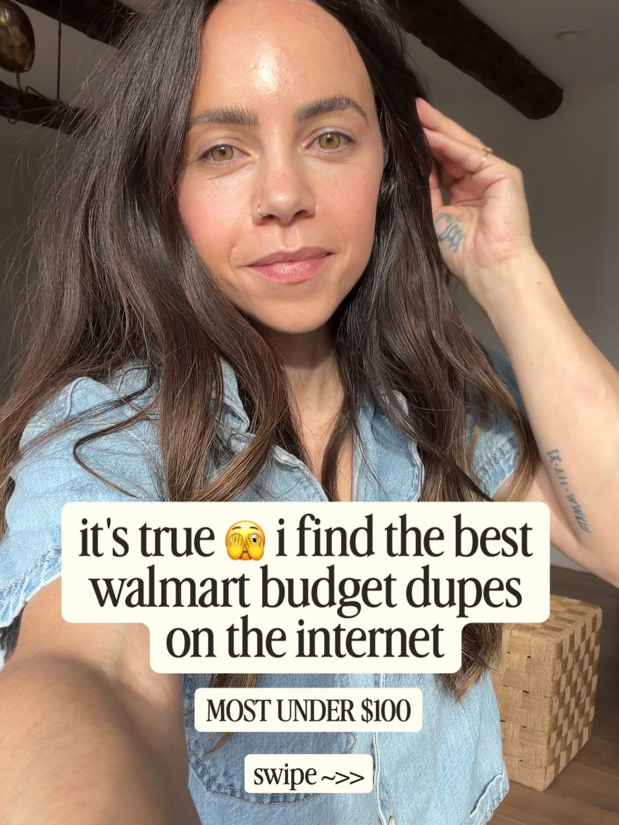 type ✨STYLE ✨& i will pop the info into your mailbox. u must fllow prior to commenting or it'll show up blank. walmart that looks $$$$. these are classic staples i buy on repeat because they genuinely pass for pottery barn. the oversized basket and the new planter are my favorites, and if you don't see them in stock yet, they're likely on the way to your store because they've been selling fast. these are the kind of easy, timeless pieces that make your home feel pulled together again after the holidays and transition seamlessly into spring.