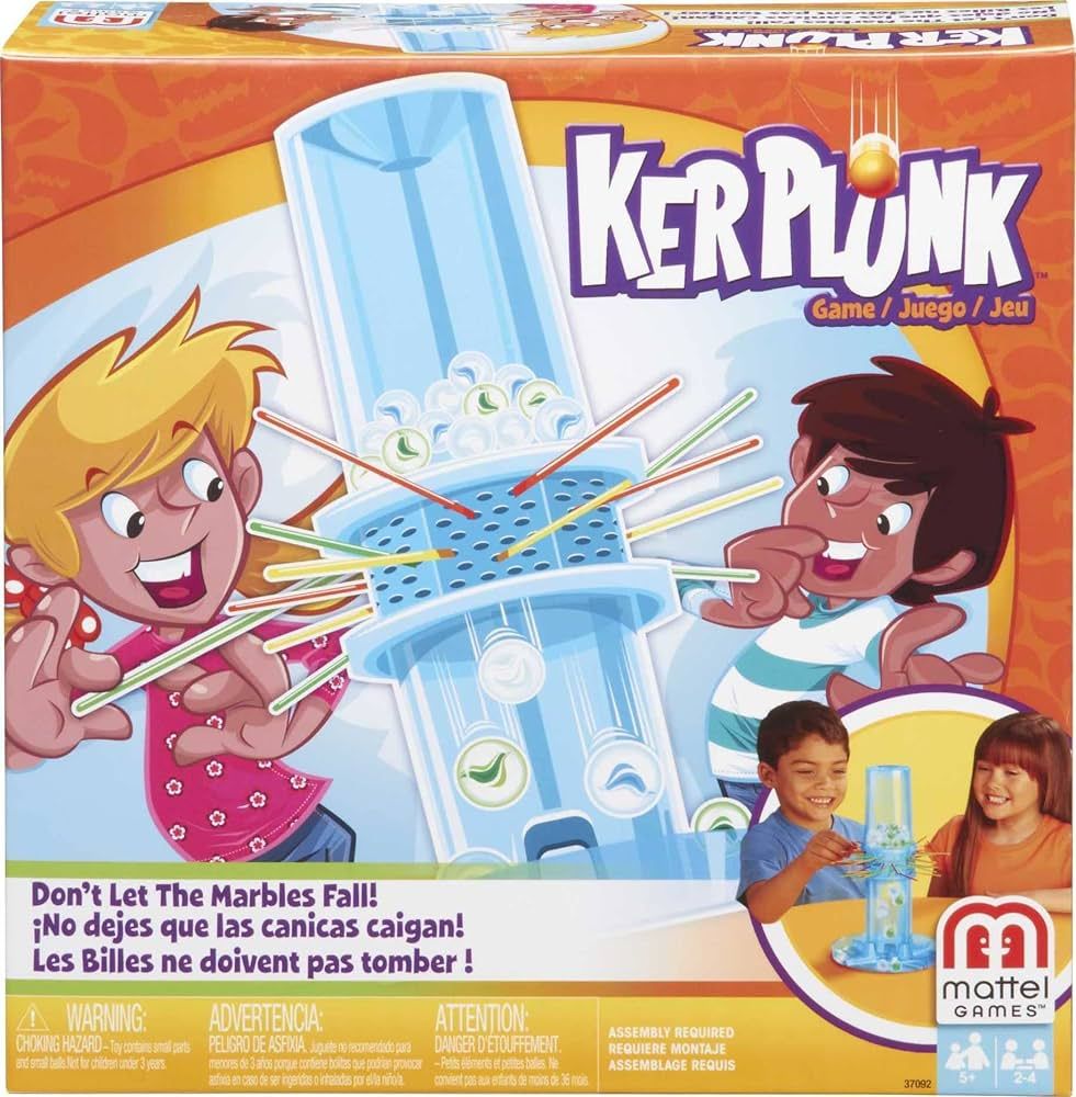 Kerplunk Classic Kids Game with Marbles, Sticks and Game Unit, Easy-to-Learn, Makes a Great Gift ... | Amazon (US)