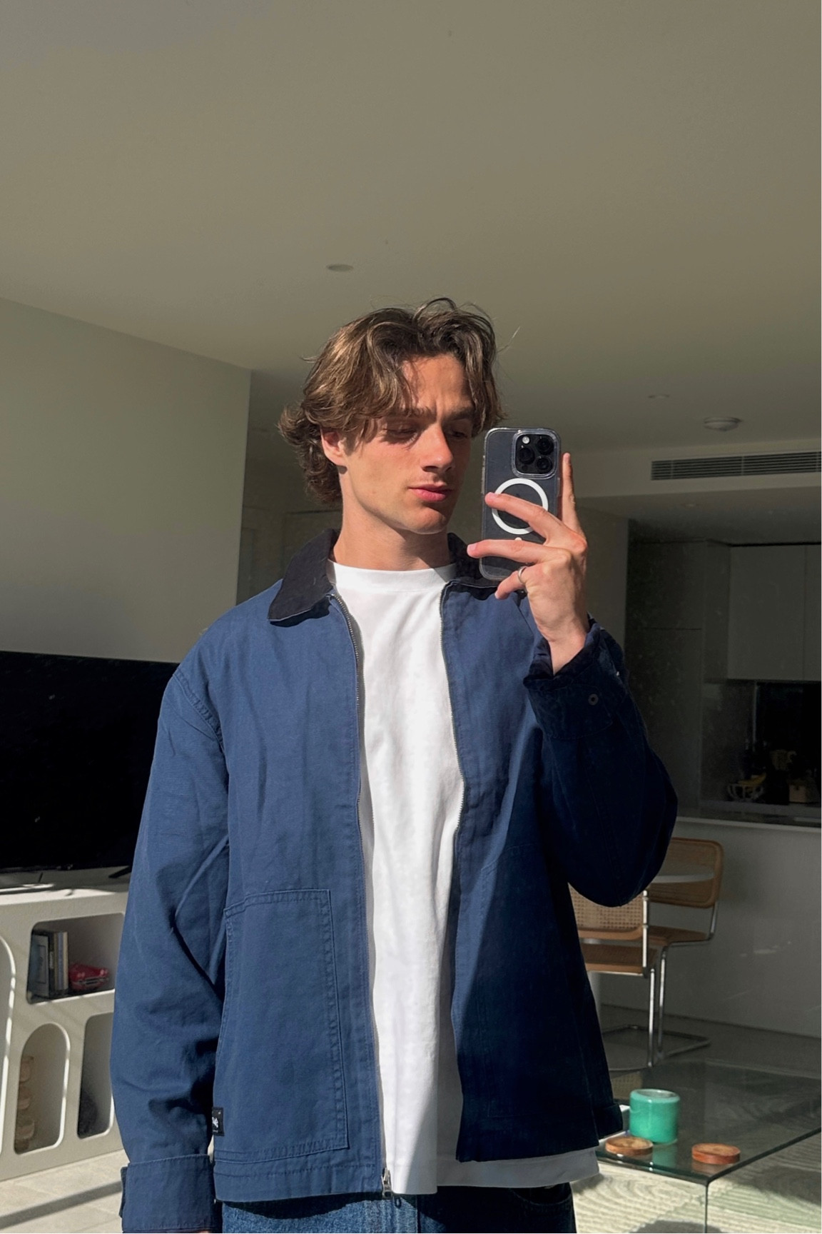 Utility jacket and white tee from Pull & Bear via The Iconic 

#LTKaustralia