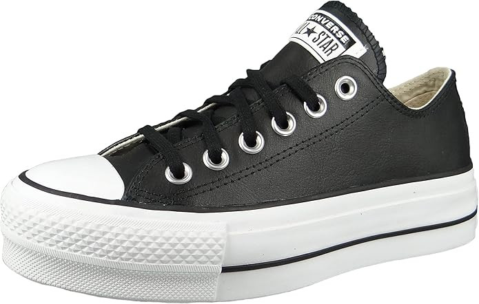 Converse Women's Chuck Taylor All Star Lift Platform Denim Fashion Sneakers | Amazon (US)